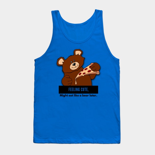 Eat Like A Bear Tank Top by JasonLloyd